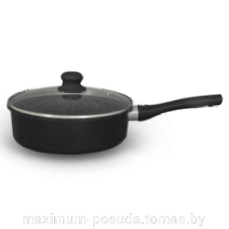 Сковорода с мраморным покрытием KELLI 4078 -24 от компании MAXIMUM-POSUDA - фото 1