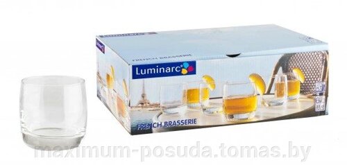 Стаканы luminarc french brasserie. на 6 персон 9369