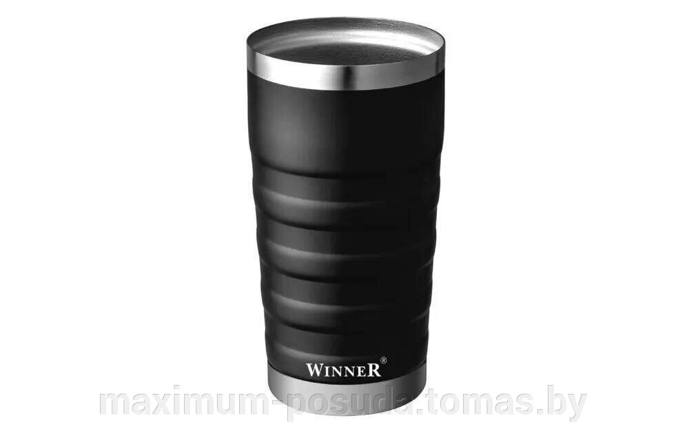 Термокружка Winner   WR-8355 с ручкой 300 мл от компании MAXIMUM-POSUDA - фото 1