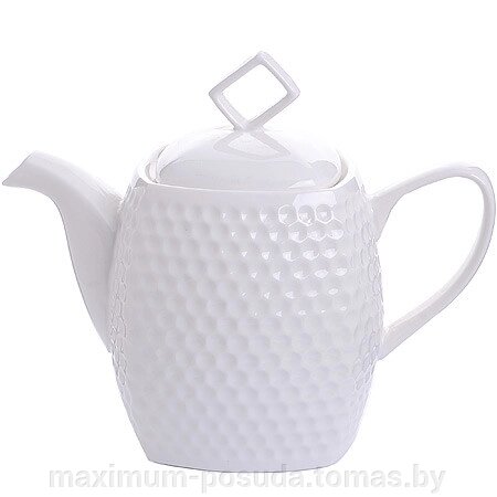Заварочный чайник фарфор 900мл LR 30558 от компании MAXIMUM-POSUDA - фото 1