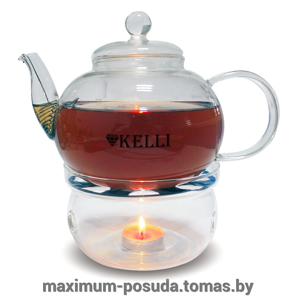 Заварочный чайник с подставкой - KL-3093 0,8л от компании MAXIMUM-POSUDA - фото 1