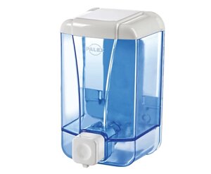 Дозатор жидкого мыла 500мл, прозрачный пластик