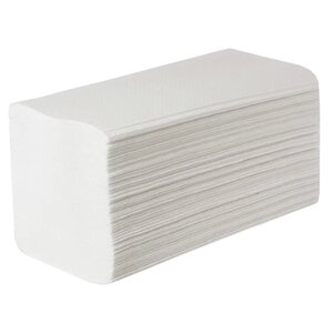 Полотенца бумажные листовые V укладки Profi Premium, двухслойные, 200л, 100% целлюлоза (15)