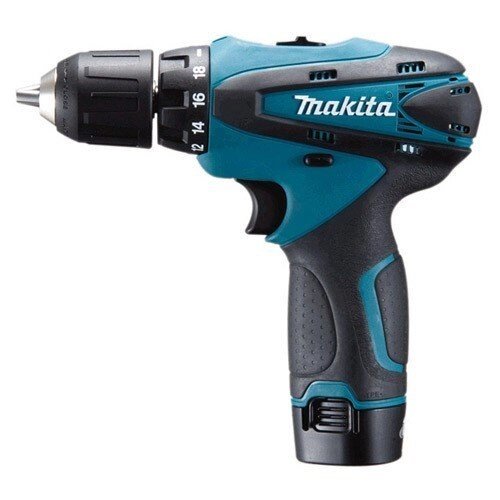 Аккумуляторный  шуруповерт MAKITA DF330 DWLE (10.8V-Li, 2 акк., 1,3 А/ч) от компании ЧТУП «Нибросстрой» - фото 1