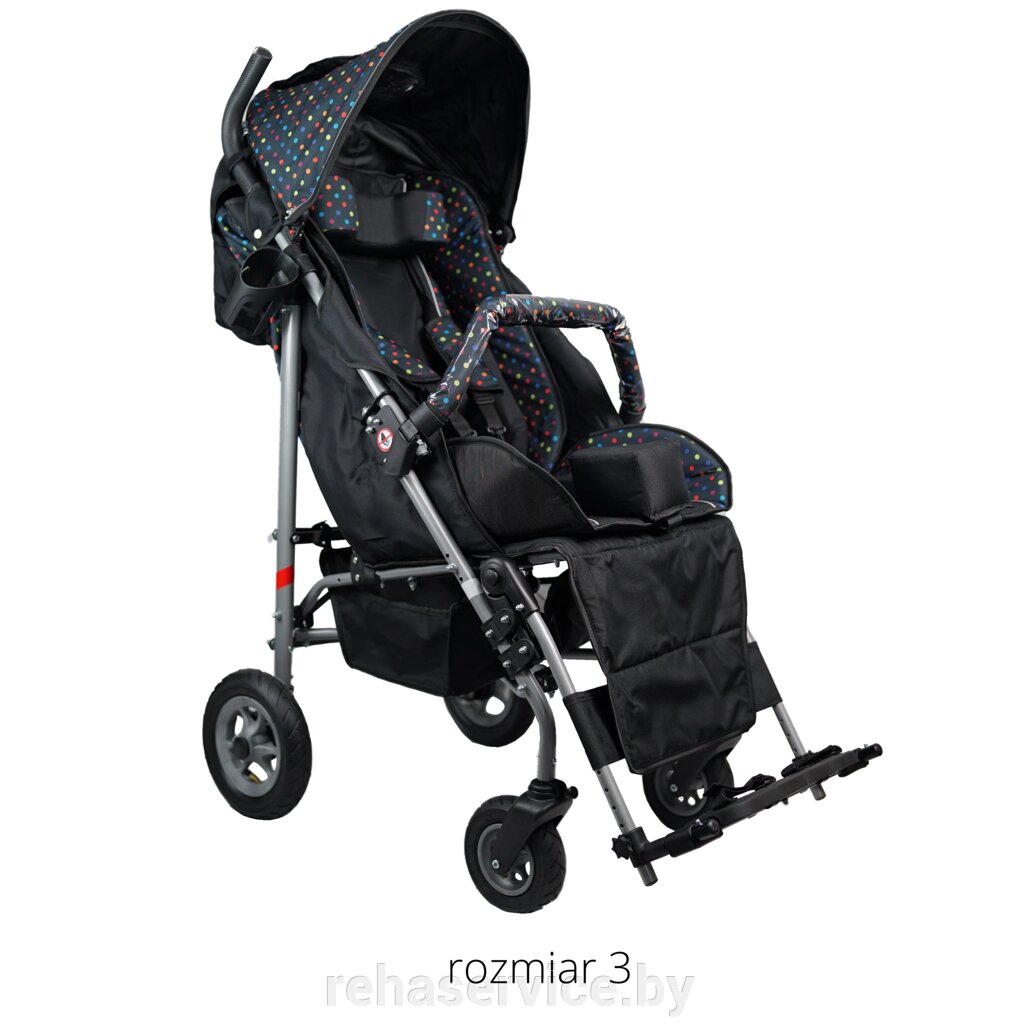 Детская инвалидная коляска ДЦП Umbrella New MDH (размер 3) от компании Магазин товаров для здоровья - Rehaservice - фото 1
