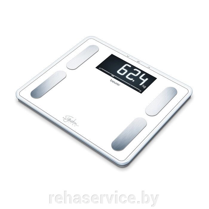 Диагностические весы Beurer BF 410 SignatureLine (белые) от компании Магазин товаров для здоровья - Rehaservice - фото 1