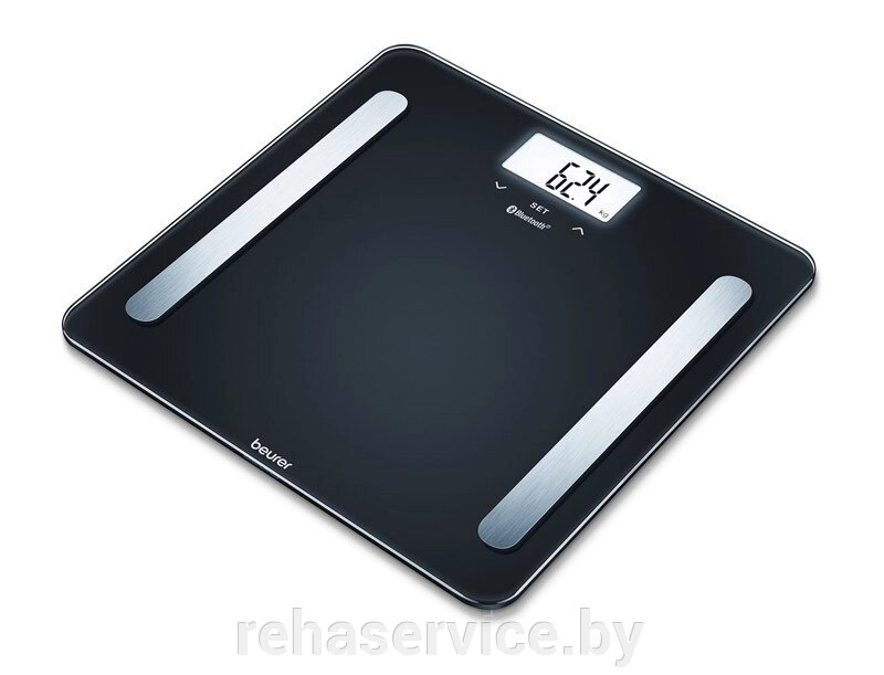 Диагностические весы Beurer BF 600 Pure Black от компании Магазин товаров для здоровья - Rehaservice - фото 1
