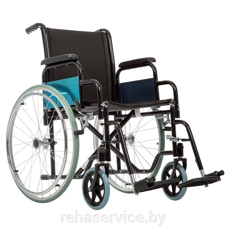 Инвалидная коляска Base 250 Ortonica (Сидение 43 см., Надувные колеса) от компании Магазин товаров для здоровья - Rehaservice - фото 1