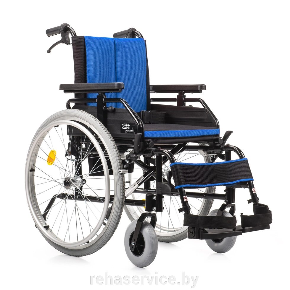 Инвалидная коляска Cameleon Blue, Vitea Care (Сидение 50 см., Синий) от компании Магазин товаров для здоровья - Rehaservice - фото 1
