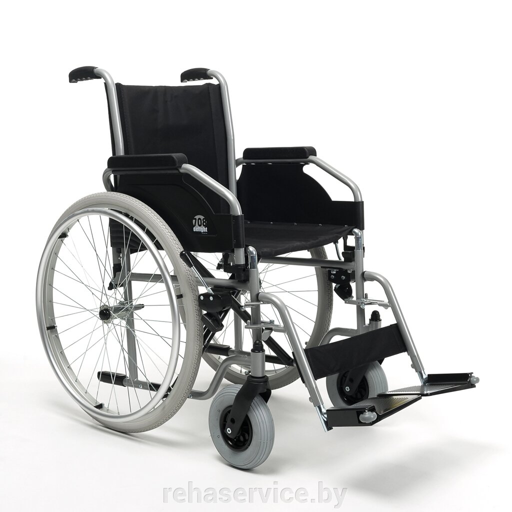 Инвалидная коляска для взрослых 708D Vermeiren (Сидение 46 см., литые колеса) от компании Магазин товаров для здоровья - Rehaservice - фото 1