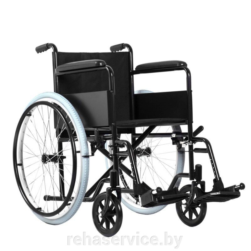 Инвалидная коляска для взрослых Base 100 Ortonica (Сидение 41 см., Литые колеса) от компании Магазин товаров для здоровья - Rehaservice - фото 1