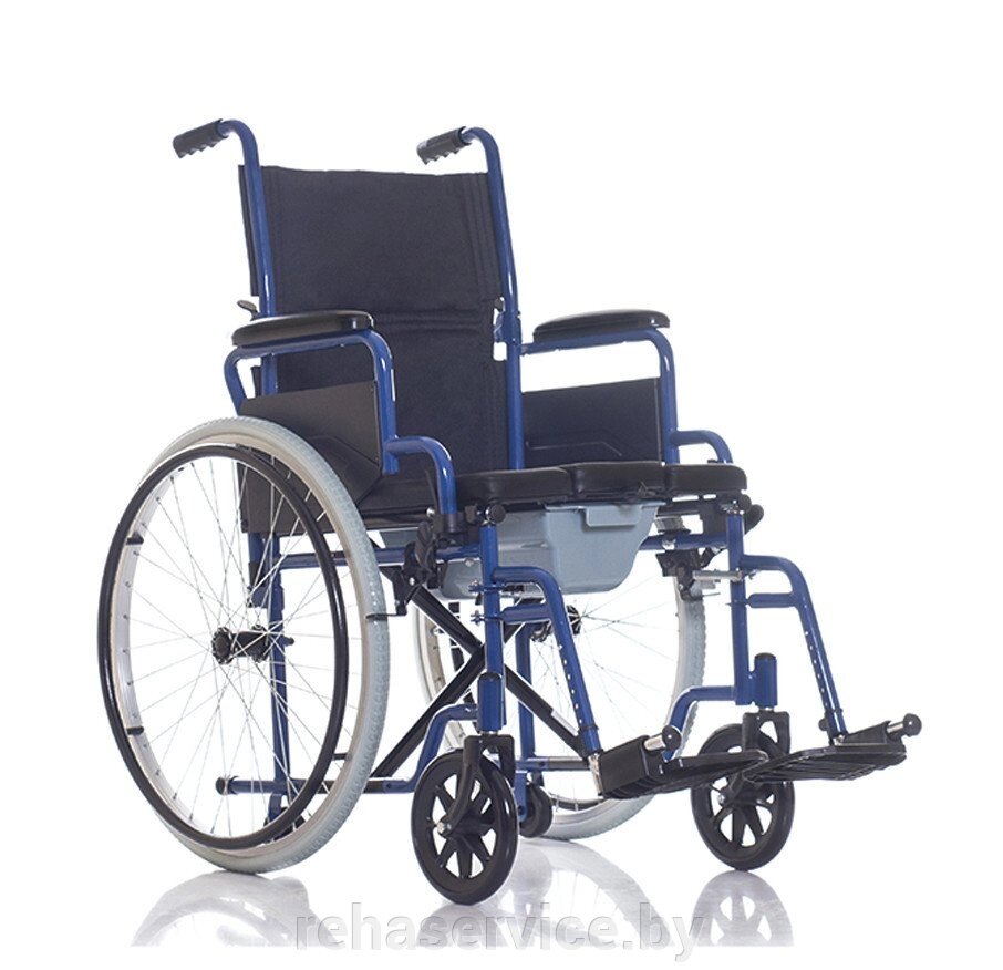 Инвалидная коляска с санитарным оснащением TU 55 Ortonica от компании Магазин товаров для здоровья - Rehaservice - фото 1