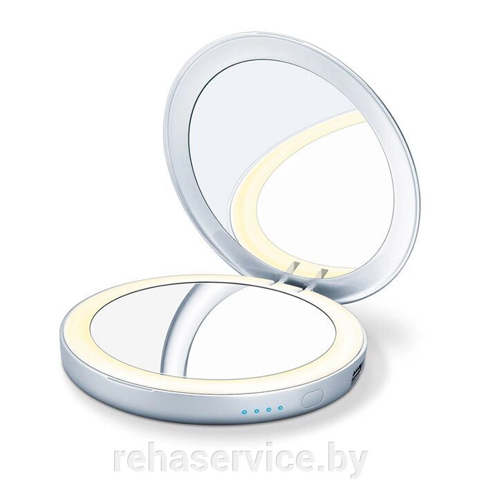 Косметическое зеркало с подсветкой и внешним акб BS 39 Beurer от компании Магазин товаров для здоровья - Rehaservice - фото 1