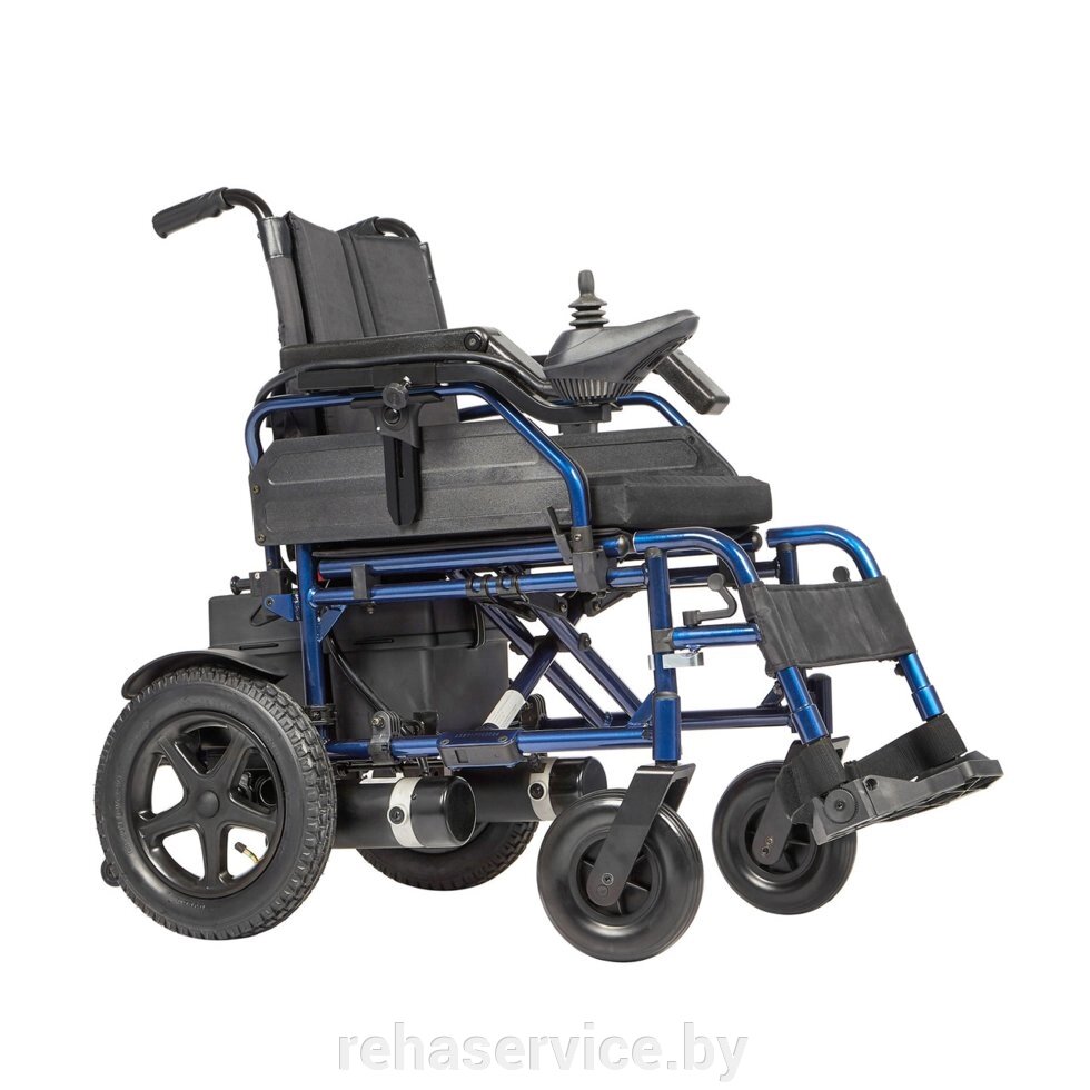 Кресло-коляска инвалидная с электроприводом Pulse 120 от компании Магазин товаров для здоровья - Rehaservice - фото 1