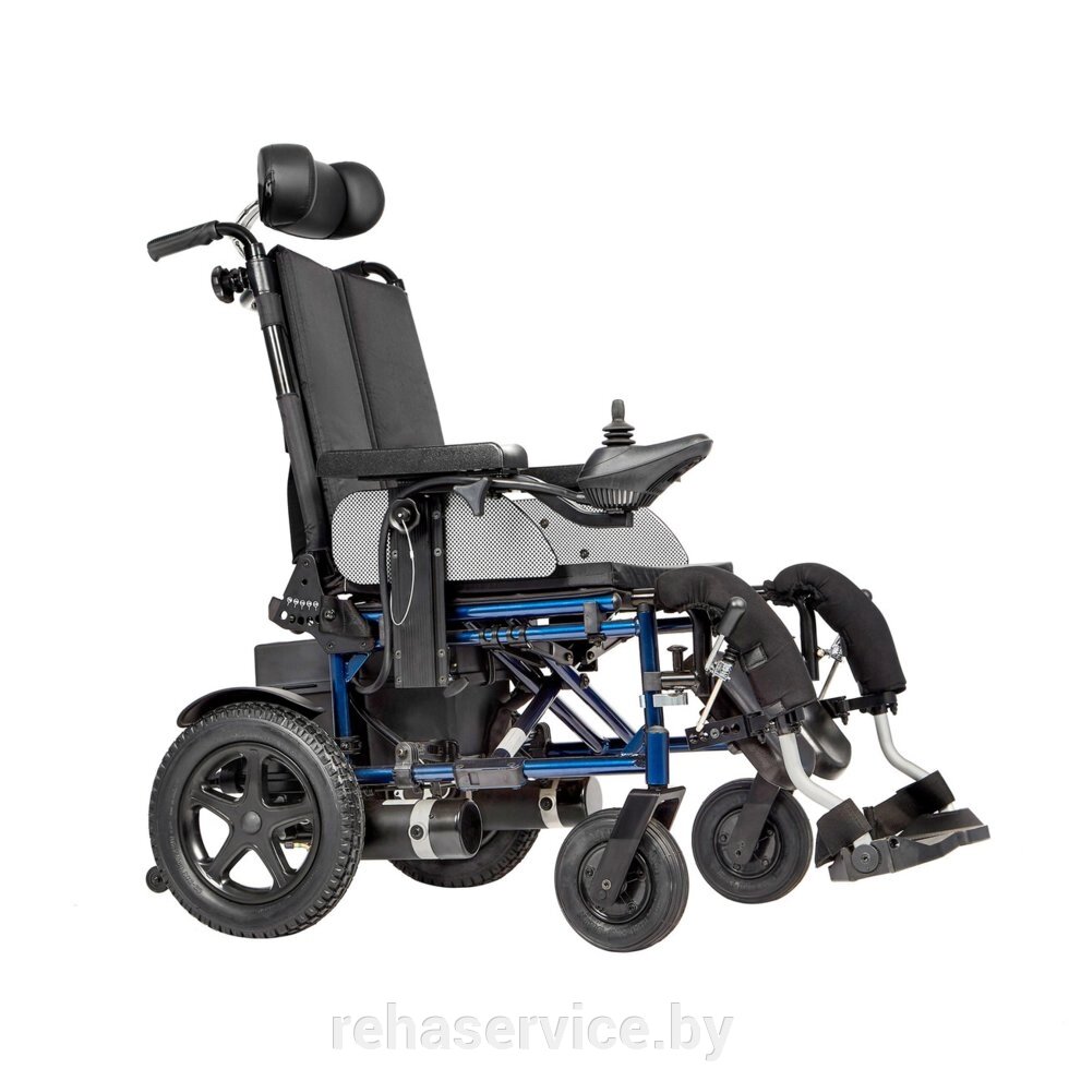Кресло-коляска инвалидная с электроприводом Pulse 170 от компании Магазин товаров для здоровья - Rehaservice - фото 1