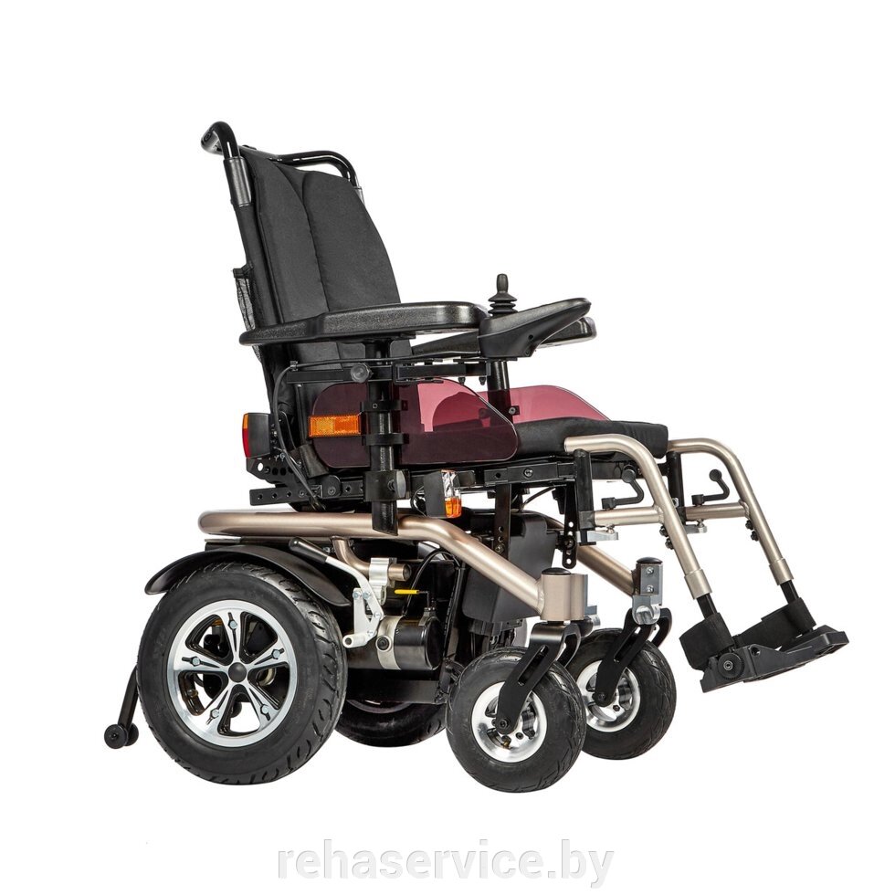 Кресло-коляска инвалидная с электроприводом Pulse 210 от компании Магазин товаров для здоровья - Rehaservice - фото 1