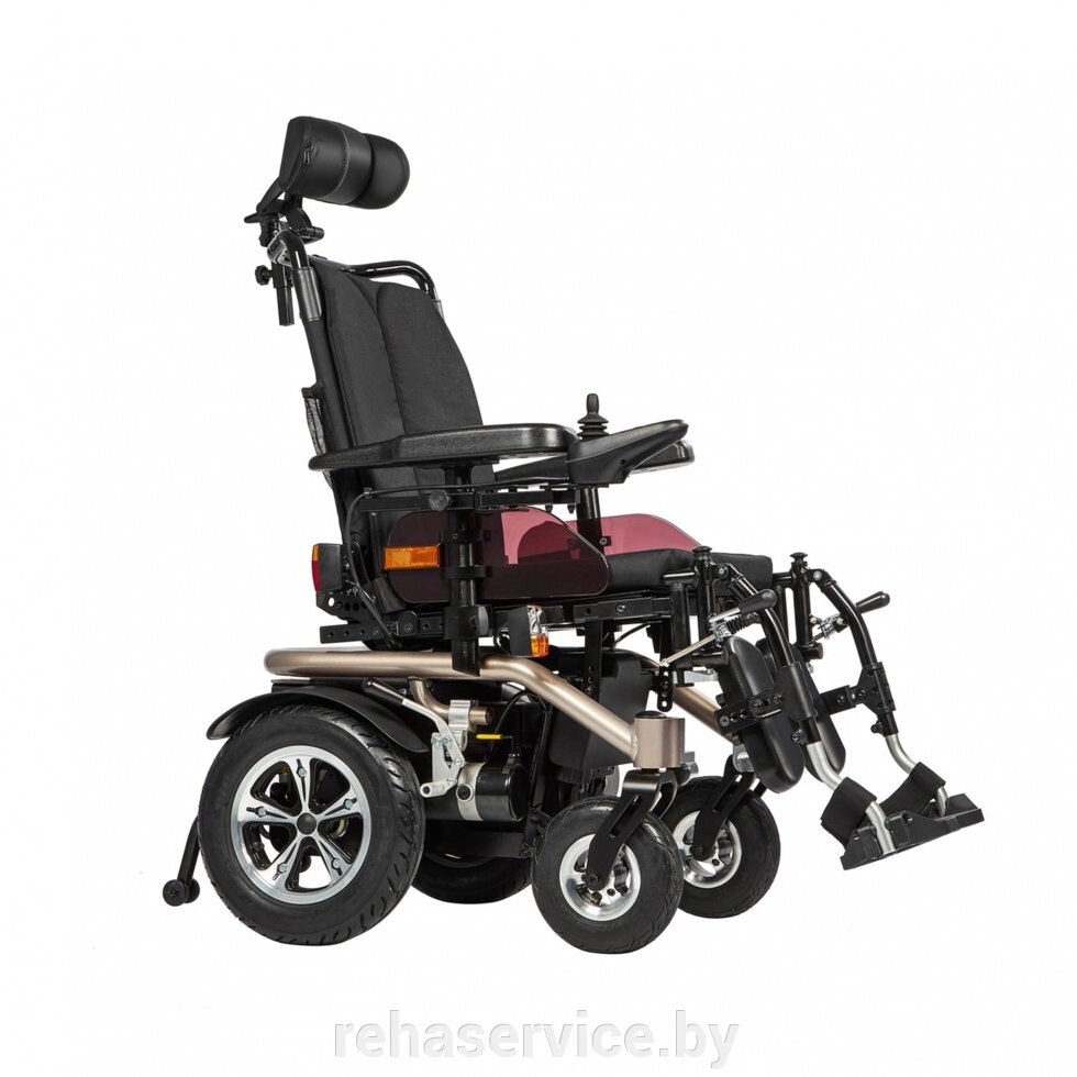 Кресло-коляска инвалидная с электроприводом Pulse 250 от компании Магазин товаров для здоровья - Rehaservice - фото 1