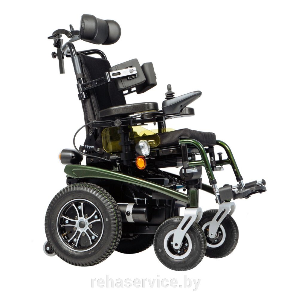 Кресло-коляска инвалидная с электроприводом Pulse 450 (детская) от компании Магазин товаров для здоровья - Rehaservice - фото 1