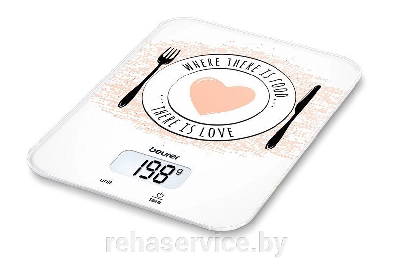 Кухонные весы KS 19 Love Beurer от компании Магазин товаров для здоровья - Rehaservice - фото 1
