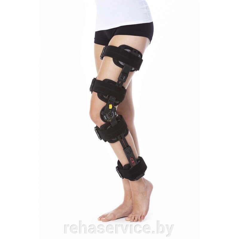 Ортез коленный с регулируемыми боковыми ребрами жесткости (Брейс) JABa Antar AT53001 от компании Магазин товаров для здоровья - Rehaservice - фото 1