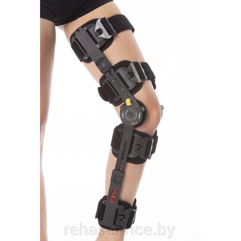 Ортез коленный с регулируемыми боковыми ребрами жесткости (Брейс) JABa Antar AT53002 от компании Магазин товаров для здоровья - Rehaservice - фото 1