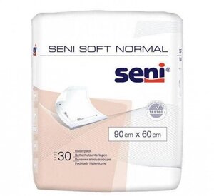 Пеленки гигиенические Seni Soft Normal 90*60 см (впитывающие), 30 шт