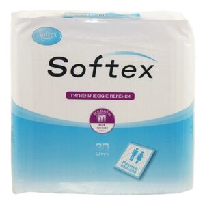 Пеленки Softex №30 St-6630 гигиенические впитывающие 60х60 см, 30 шт