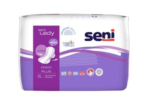 Прокладки урологические для женщин Seni Lady Plus, 15 шт.