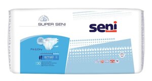 Подгузники дышащие для взрослых Super Seni Air Small 30 шт.