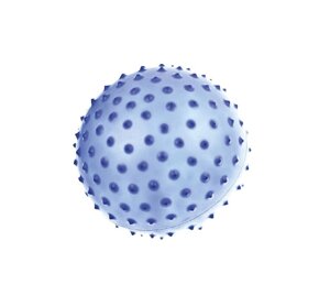 Мячик массажный с шипами, 20 см., TMB-20, голубой, Armedical