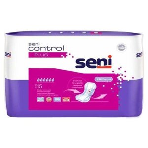 Прокладки урологические для женщин Seni Control Plus, 15 шт.