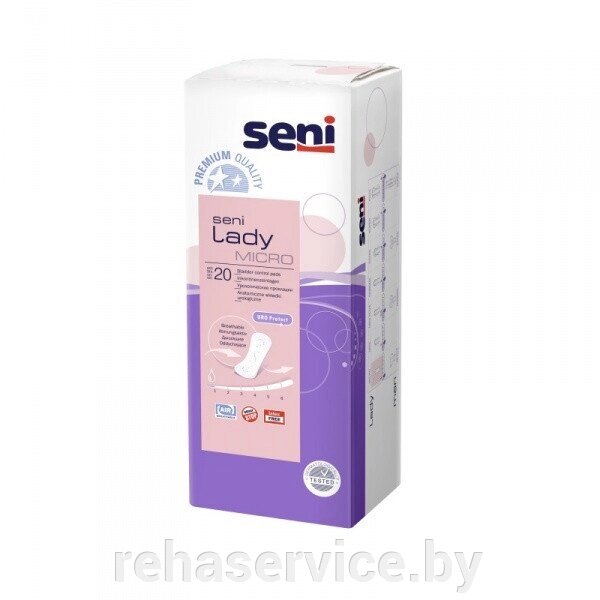Прокладки урологические для женщин Seni Lady Micro, 20 шт. от компании Магазин товаров для здоровья - Rehaservice - фото 1