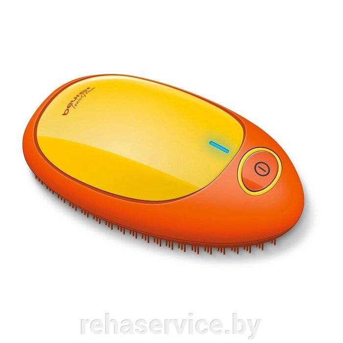 Щетка для распутывания волос  HT 10 IONIC (оранжевый/желтый) Beurer от компании Магазин товаров для здоровья - Rehaservice - фото 1