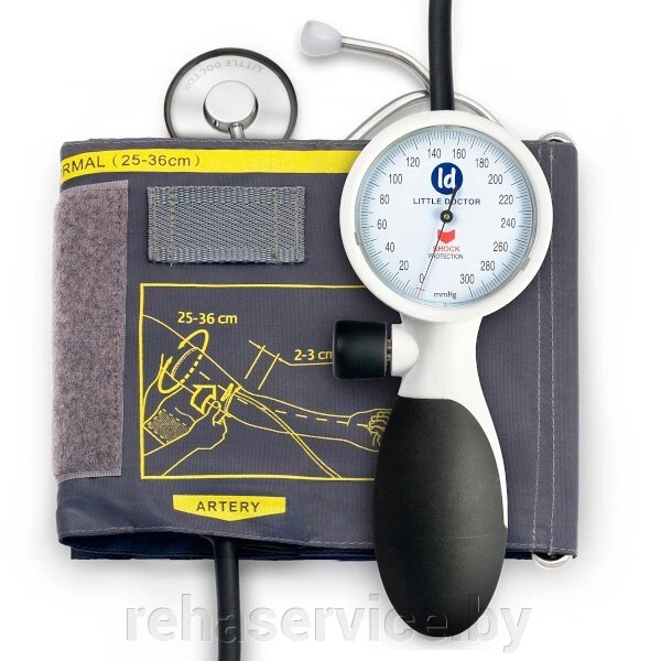 Тонометр механический LD-91 Little Doctor от компании Магазин товаров для здоровья - Rehaservice - фото 1