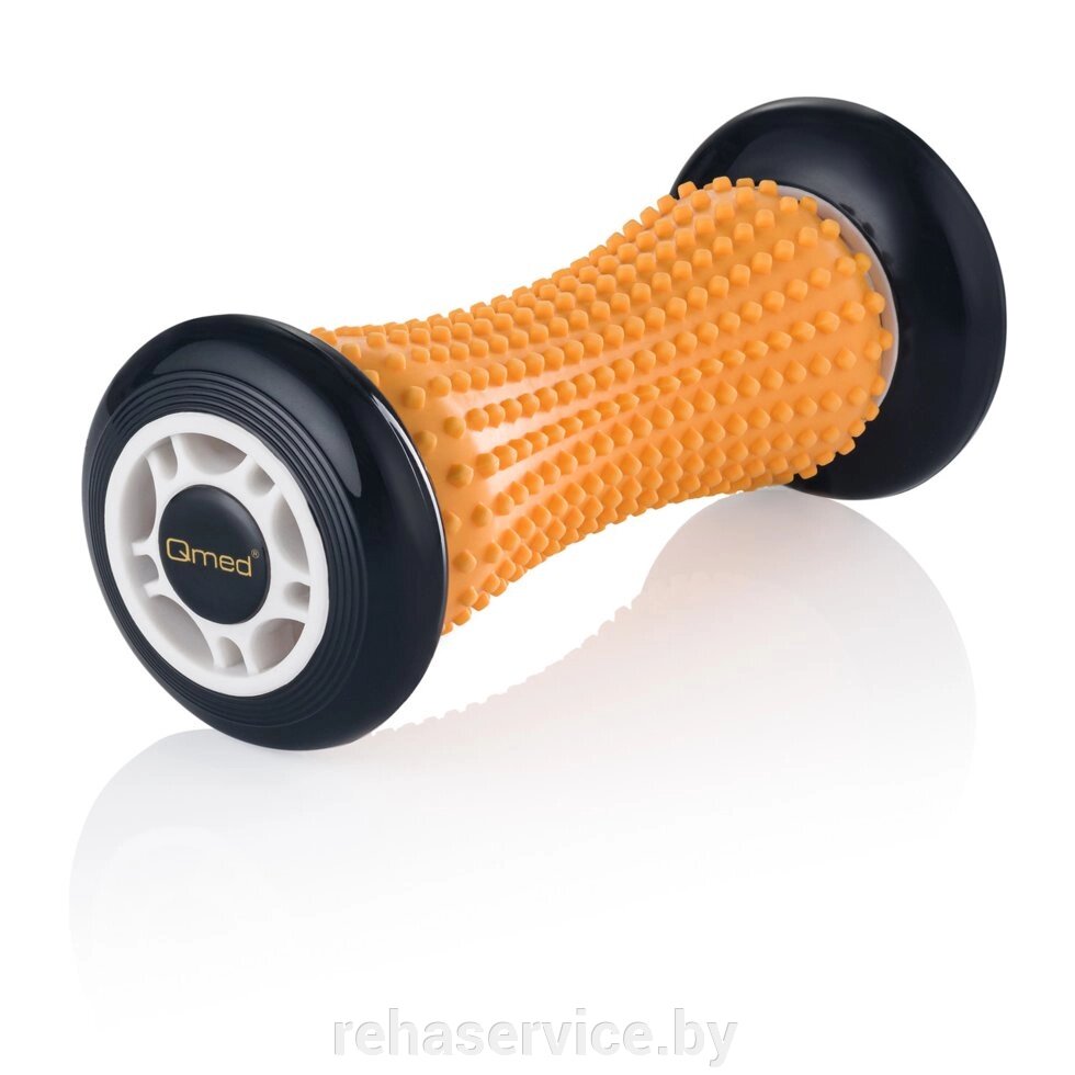 Валик для фитнеса массажный Qmed Massage Roller от компании Магазин товаров для здоровья - Rehaservice - фото 1
