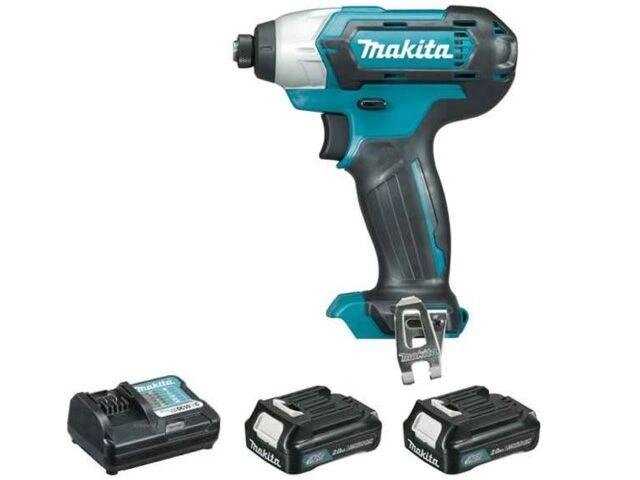 Аккум. шуруповерт MAKITA TD 110 DWAE в чем. (10.8 В, 2 акк., 2.0 А/ч Li-Ion, 1 скор., 110 Нм, шурупы до 12 мм) от компании ЧТУП «АннаДекор» - фото 1