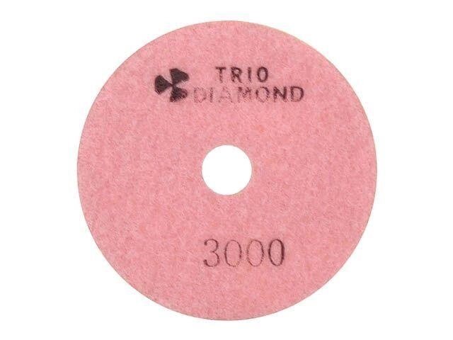 Алмазный гибкий шлифкруг "Черепашка" 100 № 3000 (мокрая шл.) (Trio-Diamond) от компании ЧТУП «АннаДекор» - фото 1