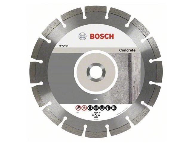 Алмазный круг 180х22 мм по бетону сегмент. STANDARD FOR CONCRETE BOSCH ( сухая резка) от компании ЧТУП «АннаДекор» - фото 1