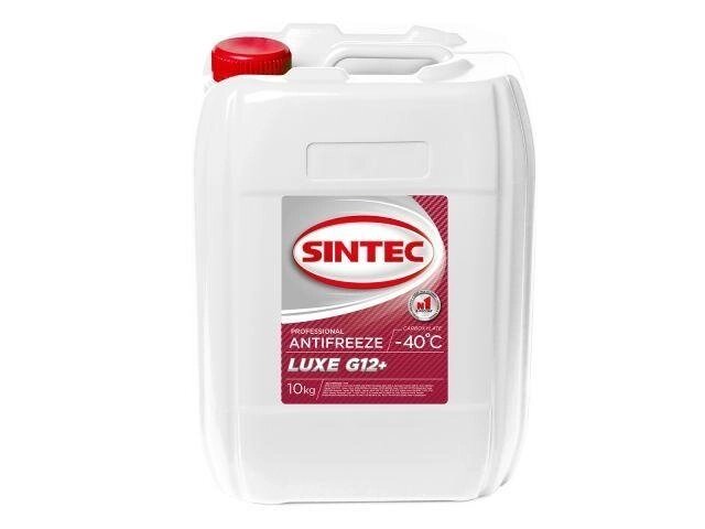 Антифриз Sintec-40 G12 plus Lux (красный) 10кг от компании ЧТУП «АннаДекор» - фото 1