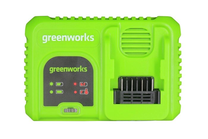 Быстрое зарядное устройство Greenworks 40V, 5А от компании ЧТУП «АннаДекор» - фото 1