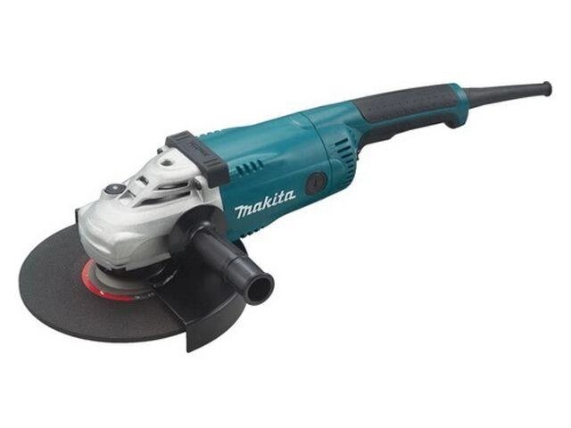 Двуручная углошлифмашина MAKITA GA 9020 SFK в чем. (2200 Вт, диск 230х22 мм, плавный пуск, без регул. об.) от компании ЧТУП «АннаДекор» - фото 1