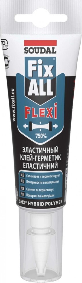 Герметик гибридный SOUDAL Fix All FLEXI белый 125мл от компании ЧТУП «АннаДекор» - фото 1