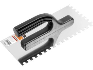 Гладилка нерж. 130х270мм зуб 10х10мм startul master (ST1050-21)