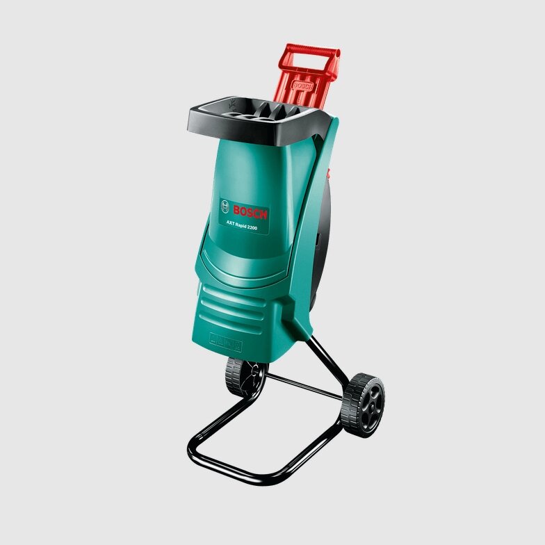 Измельчитель садовый электрический 2200 Вт BOSCH AXT RAPID 2200 ветки до 40 мм 90 кг/ч 12 кг от компании ЧТУП «АннаДекор» - фото 1