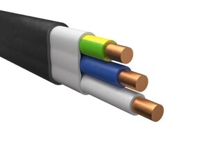 Кабель ВВГ-Пнг (A)-LS 3х1,5 (бухта 100м) Ч БелРосКабель