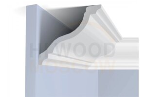 Карниз белый hiwood A150V1 110  105  2000 мм