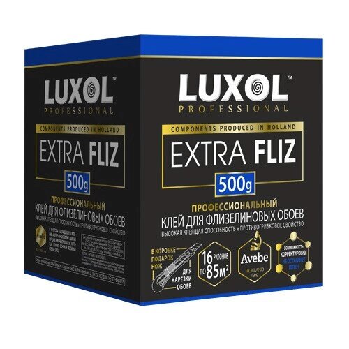 КЛЕЙ ОБОЙНЫЙ «LUXOL EXTRA FLIZ» (PROFESSIONAL) 300г от компании ЧТУП «АннаДекор» - фото 1