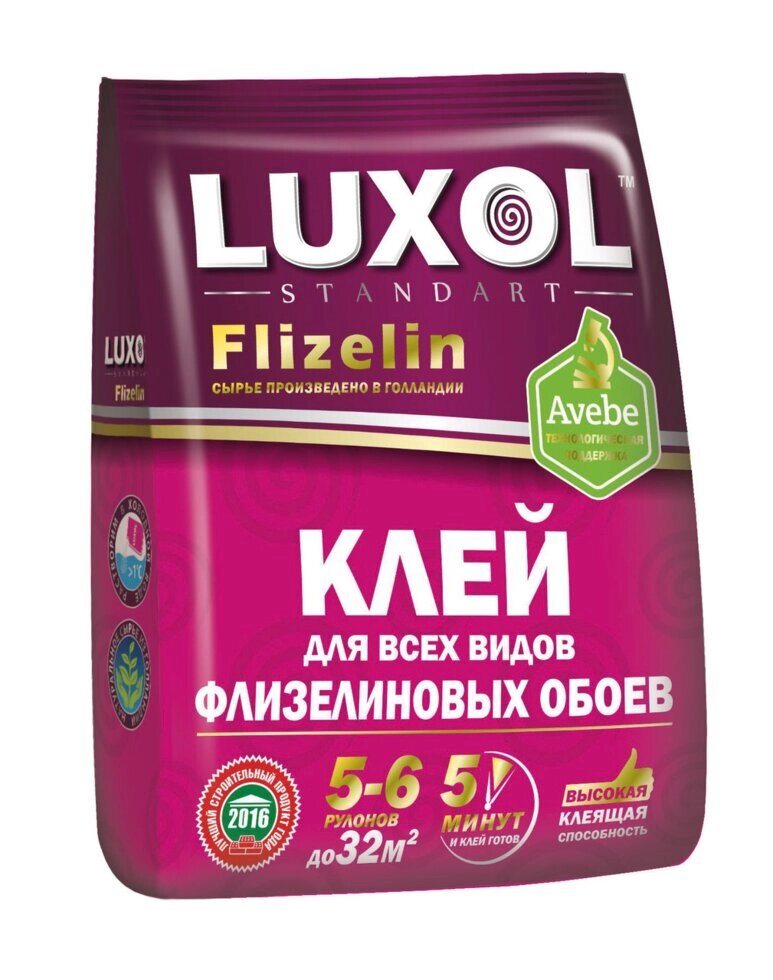 Клей обойный «LUXOL флизелин» (Standart), 200 г от компании ЧТУП «АннаДекор» - фото 1