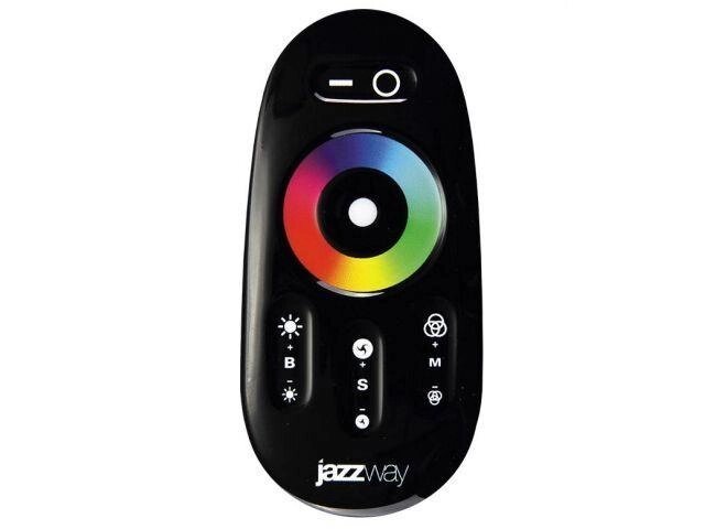 Контроллер PRC-4000RF RGB BL (черный)   12/24V 216/432Вт Jazzway от компании ЧТУП «АннаДекор» - фото 1