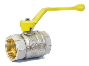 Кран шаровый 1/2" вн. вн. ручка (ГАЗ) PN40, LD